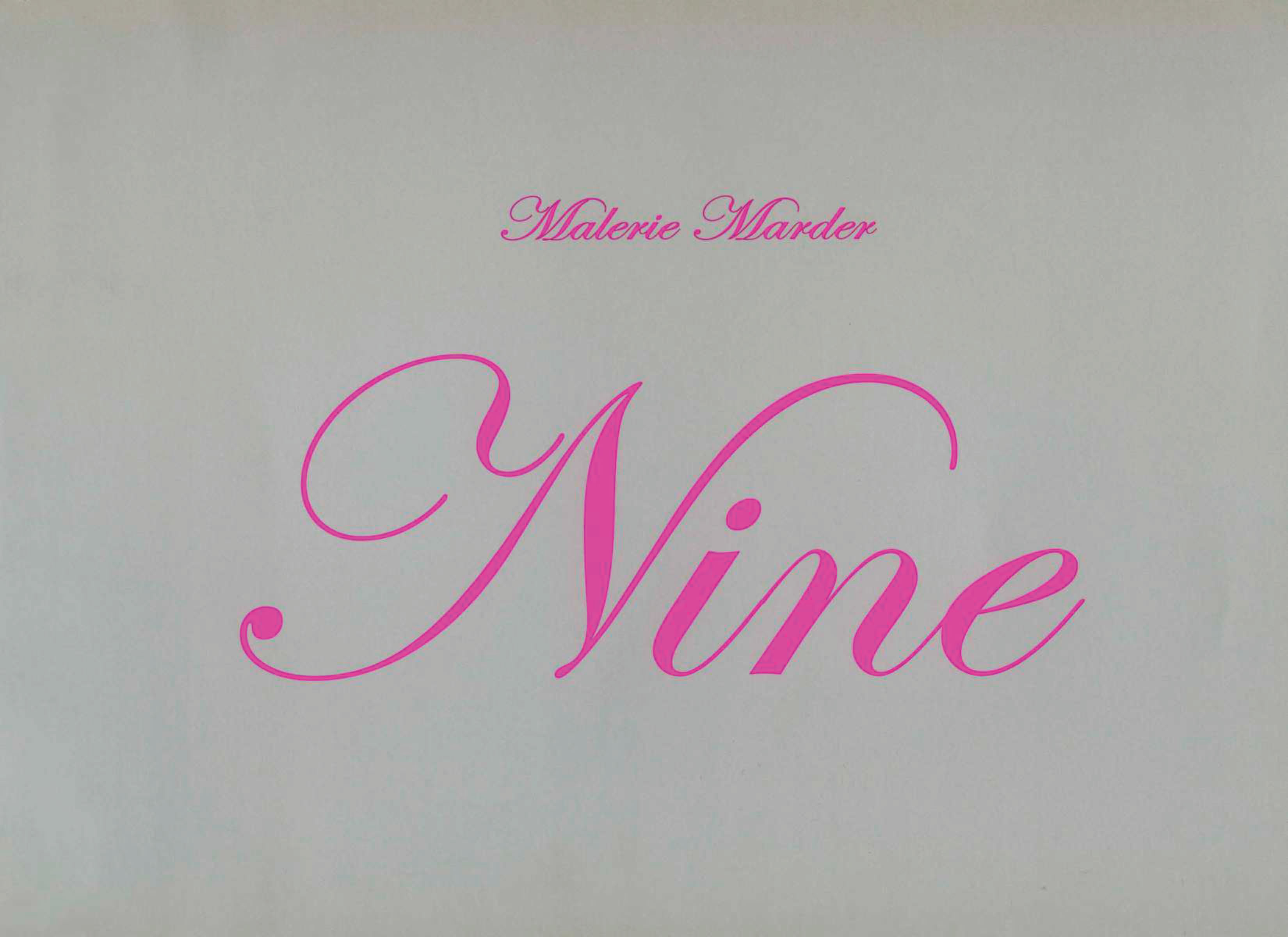 Nine - Malerie Marder